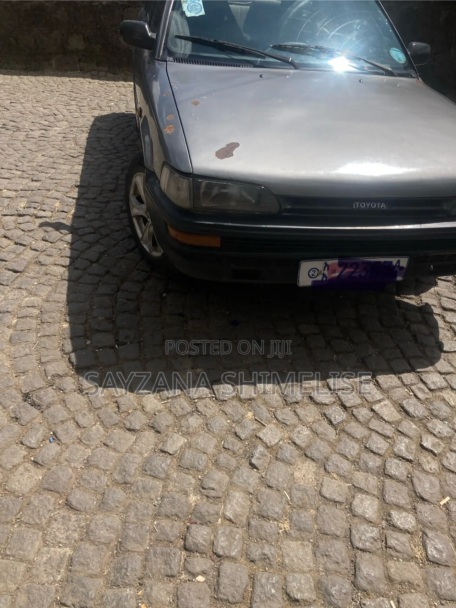 Toyota Corolla Hatchback 1990 Gray