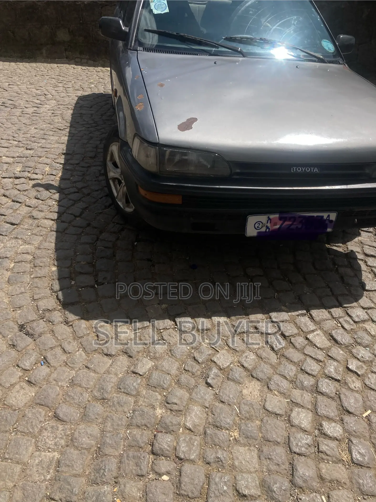 Toyota Corolla Hatchback 1990 Gray