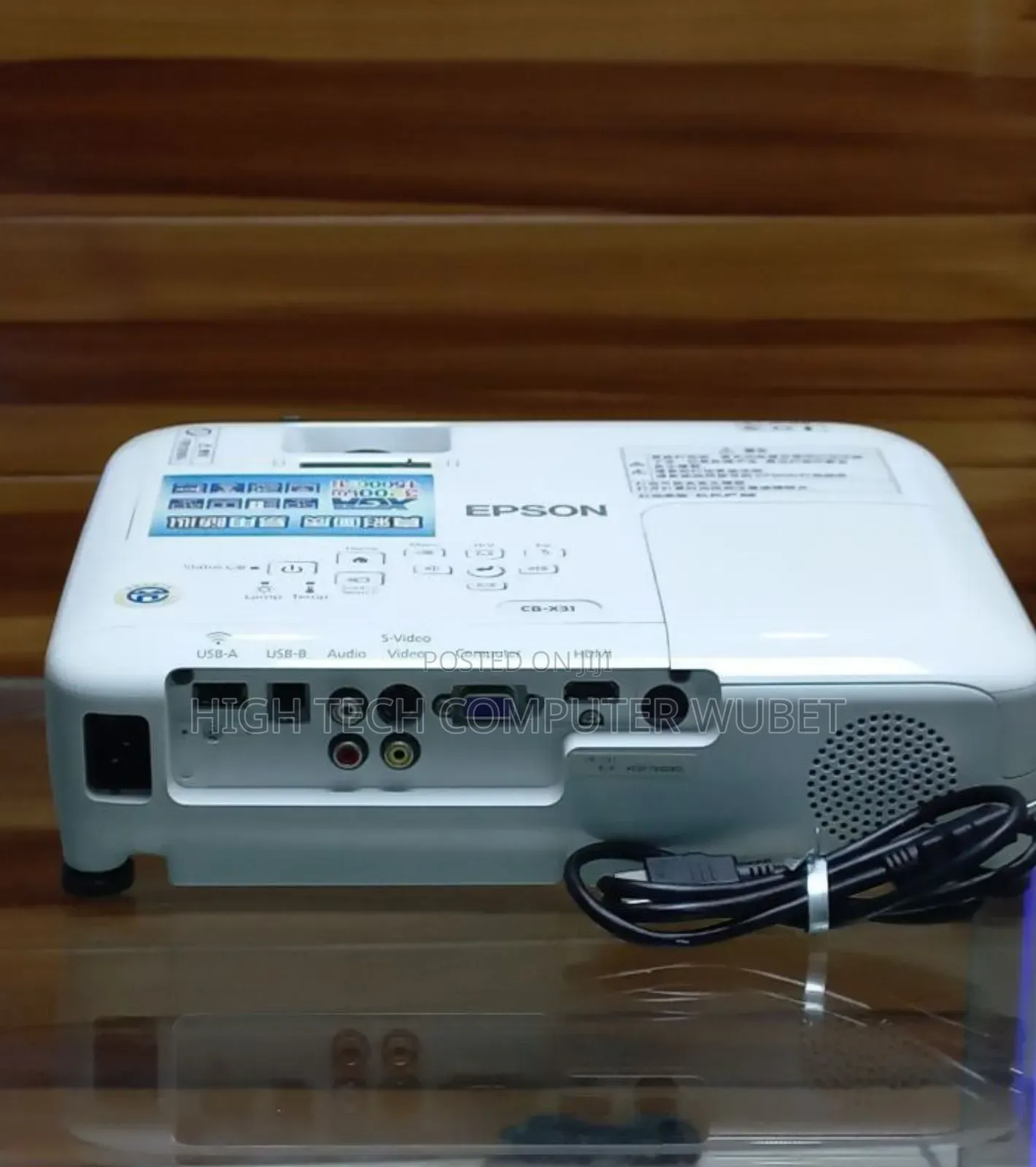 Tepson Projector Model Name: Cb-X31 Hardware Interface: Vga, Usb,