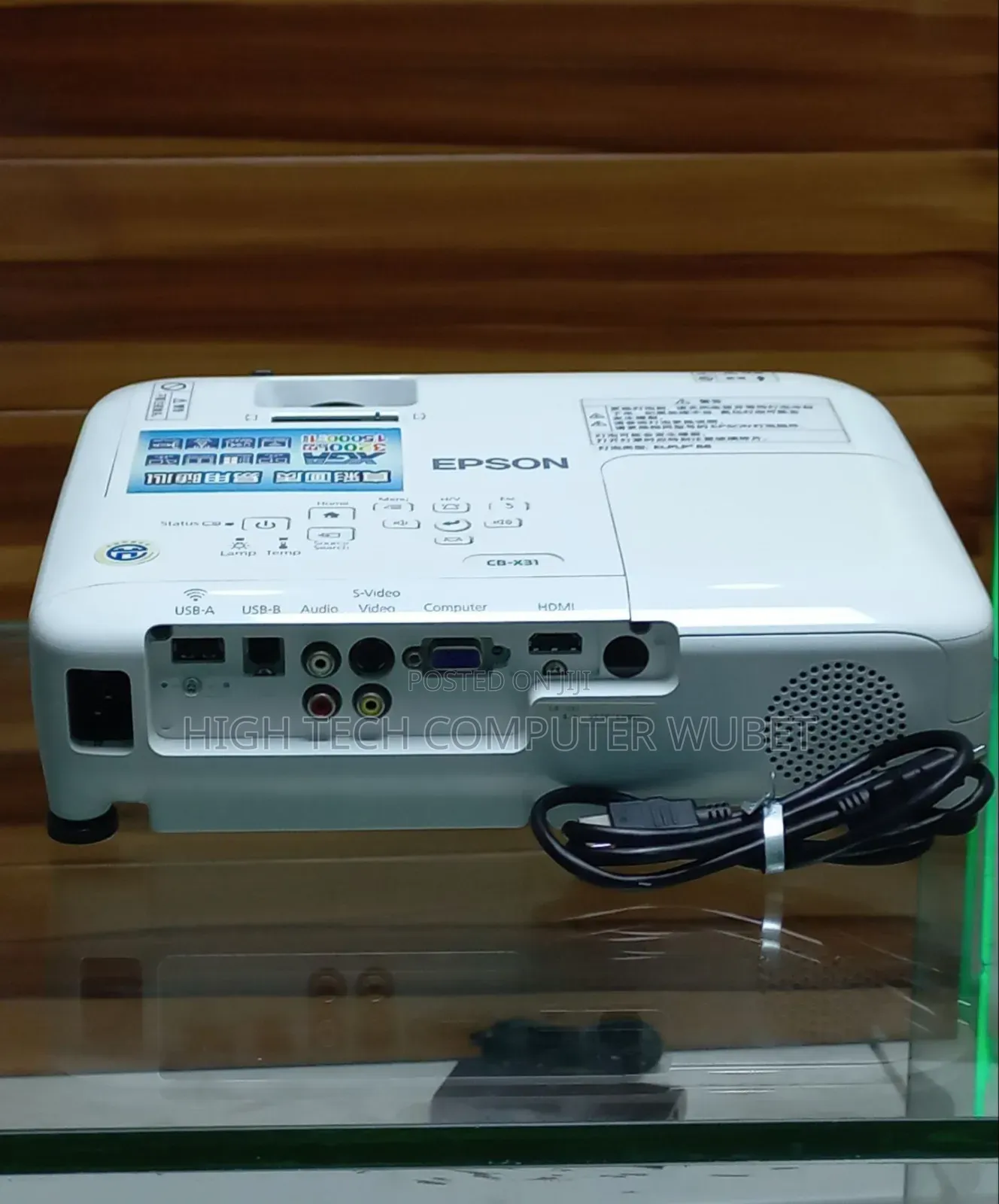 Tepson Projector Model Name: Cb-X31 Hardware Interface: Vga, Usb,