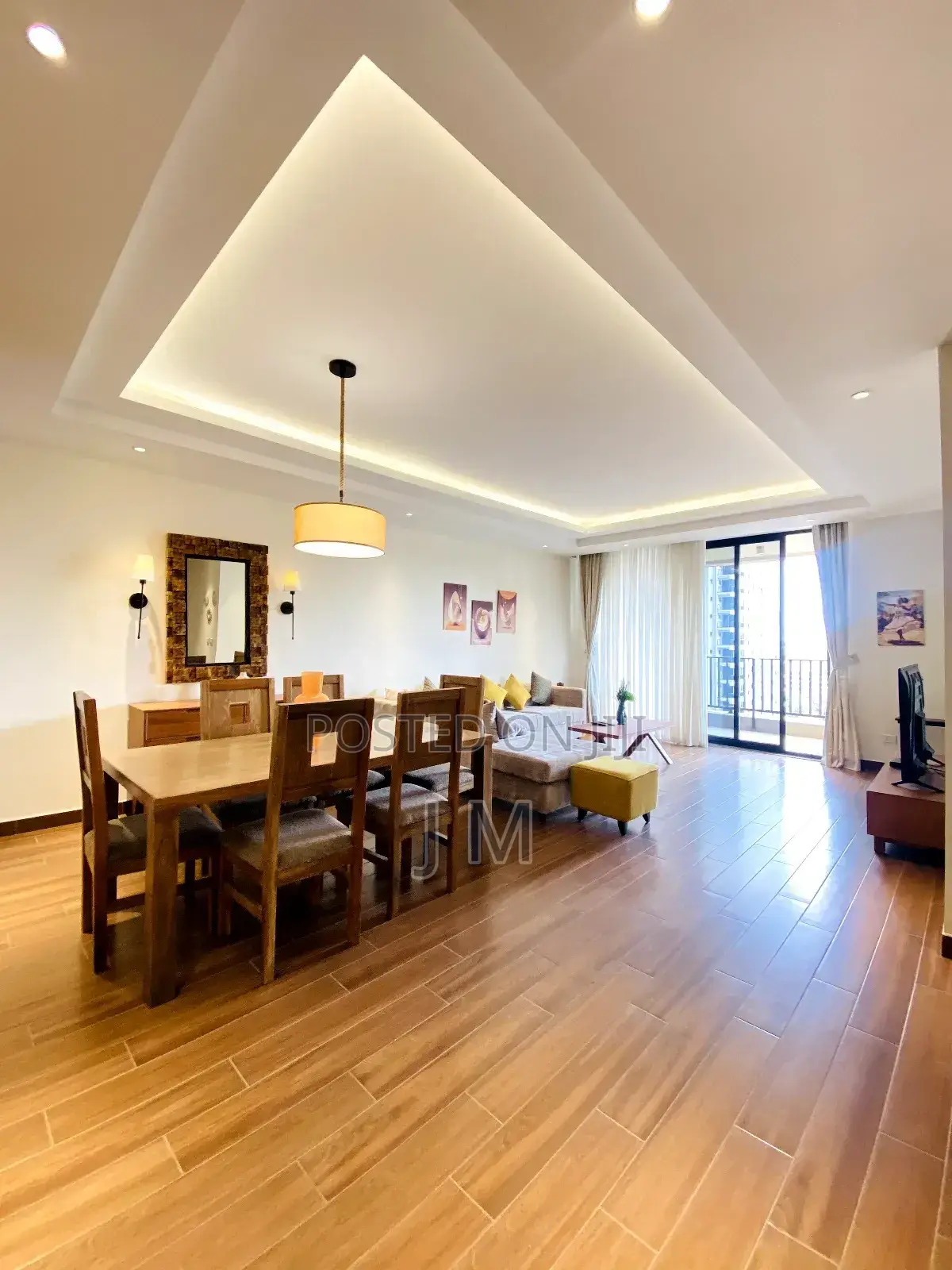 Furnished 3bdrm Apartment in Kirkos for rent