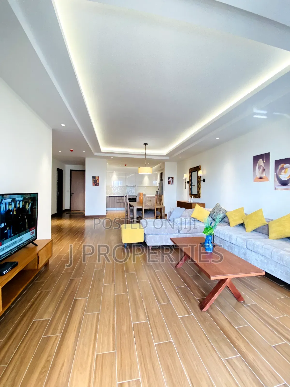 Furnished 3bdrm Apartment in Kirkos for rent