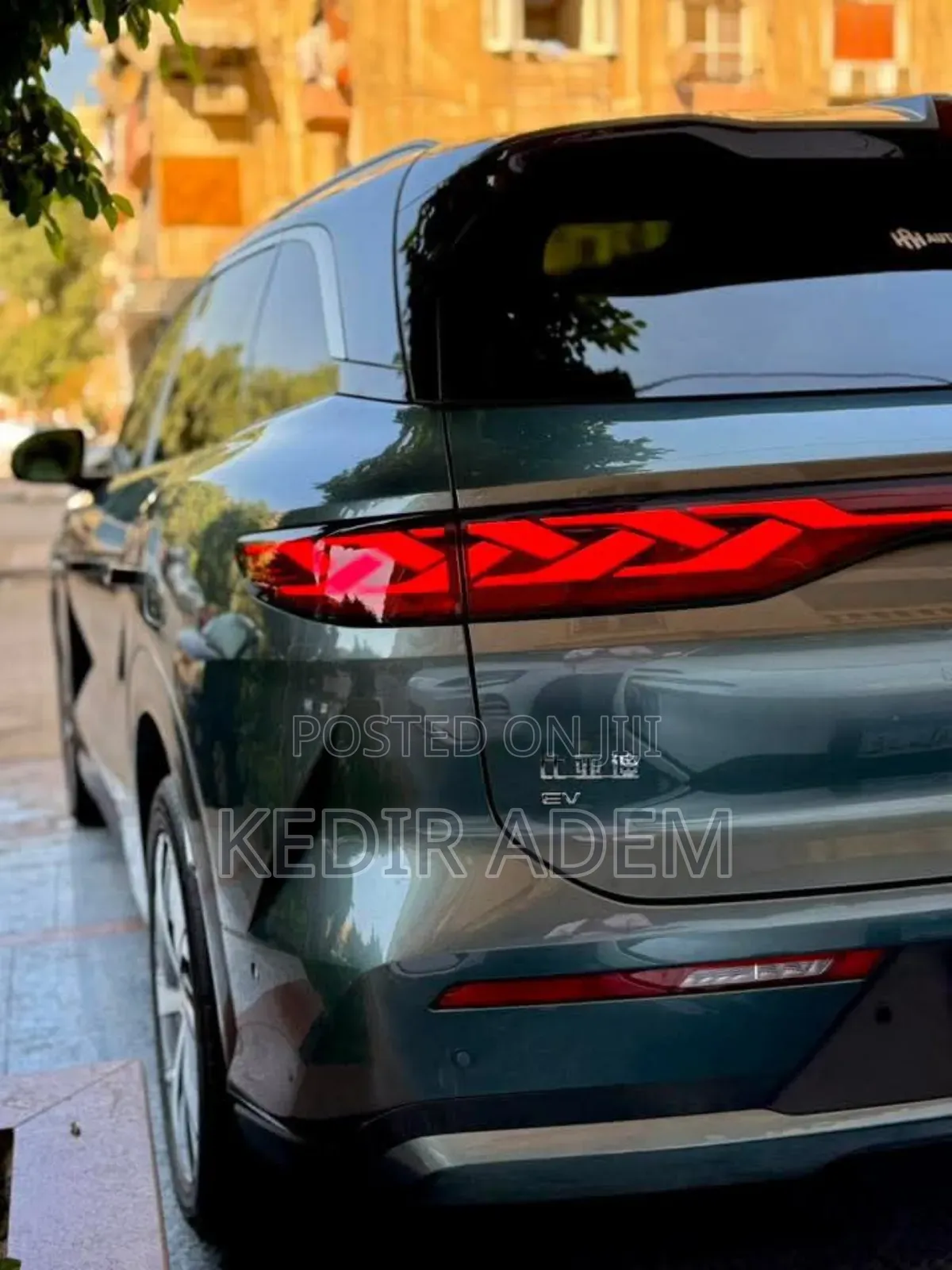 New BYD Tang EV 2025 Green