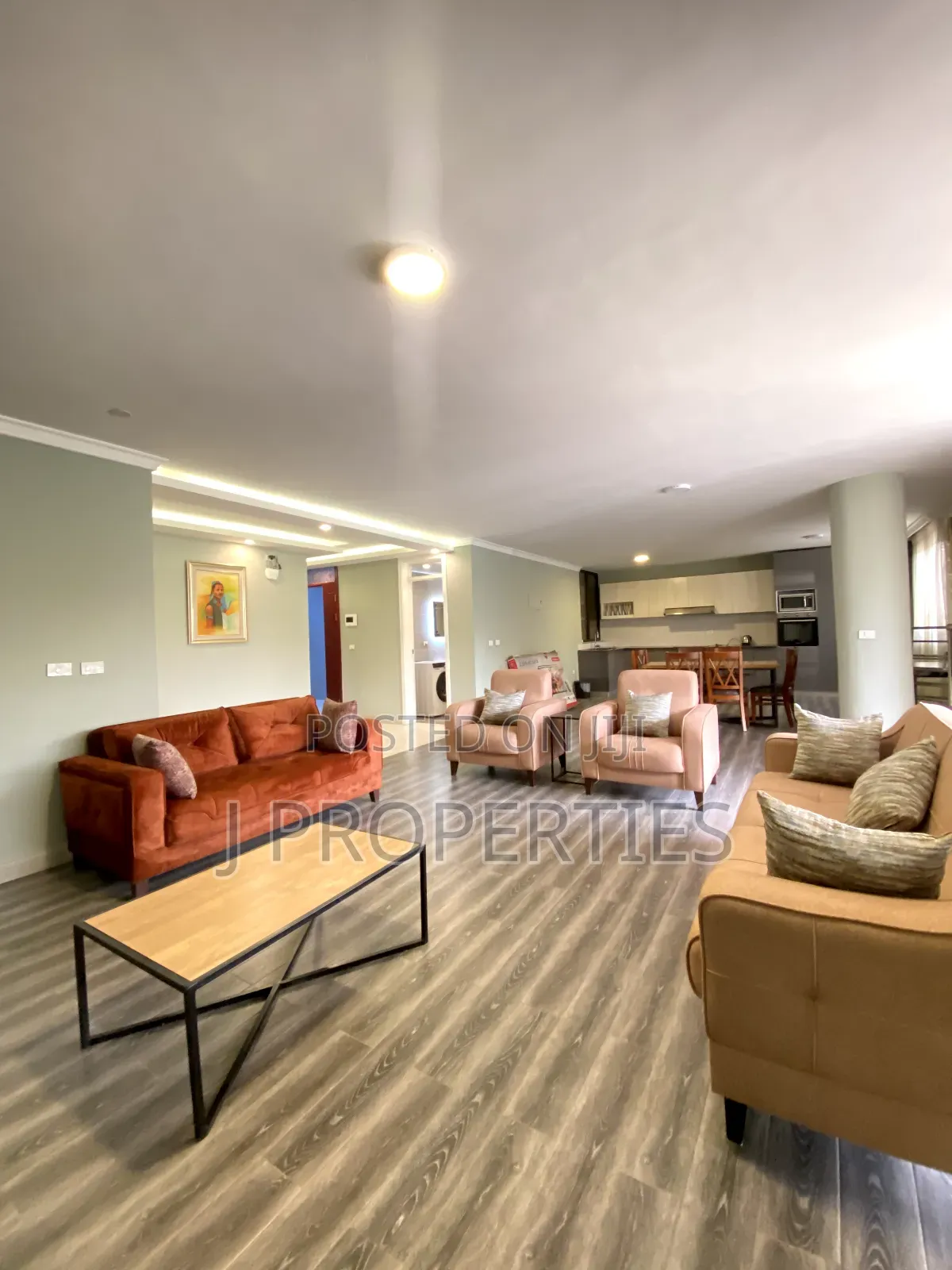 Furnished 3bdrm Apartment in Bole for rent