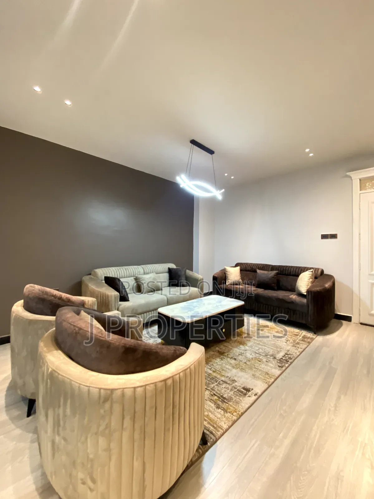 Furnished 3bdrm Apartment in Gullele for rent