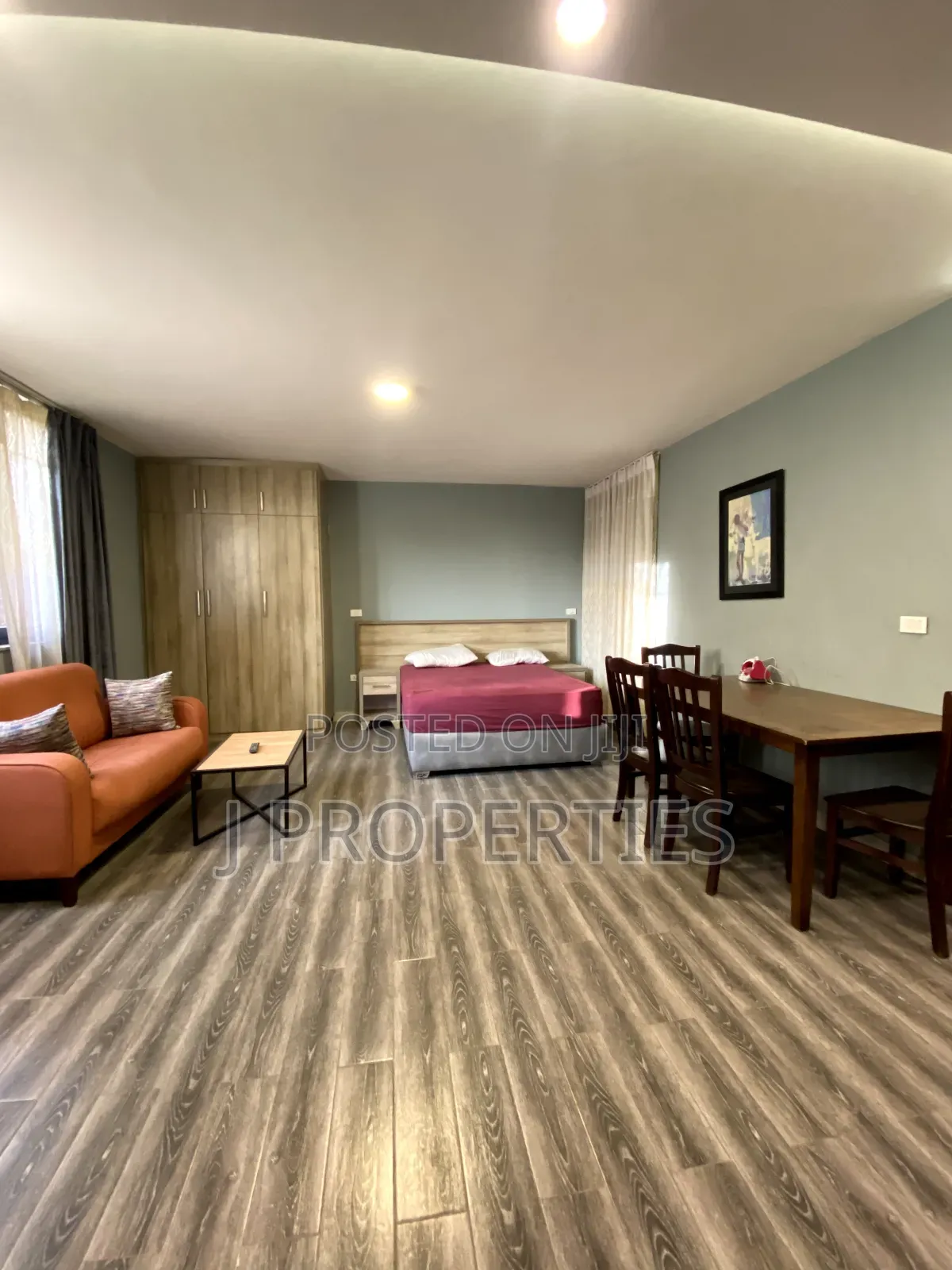 Furnished Studio Apartment in Bole for rent