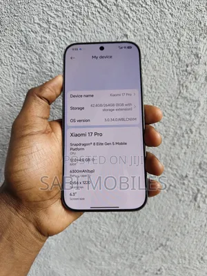 New Xiaomi 17 Pro 256 GB Black