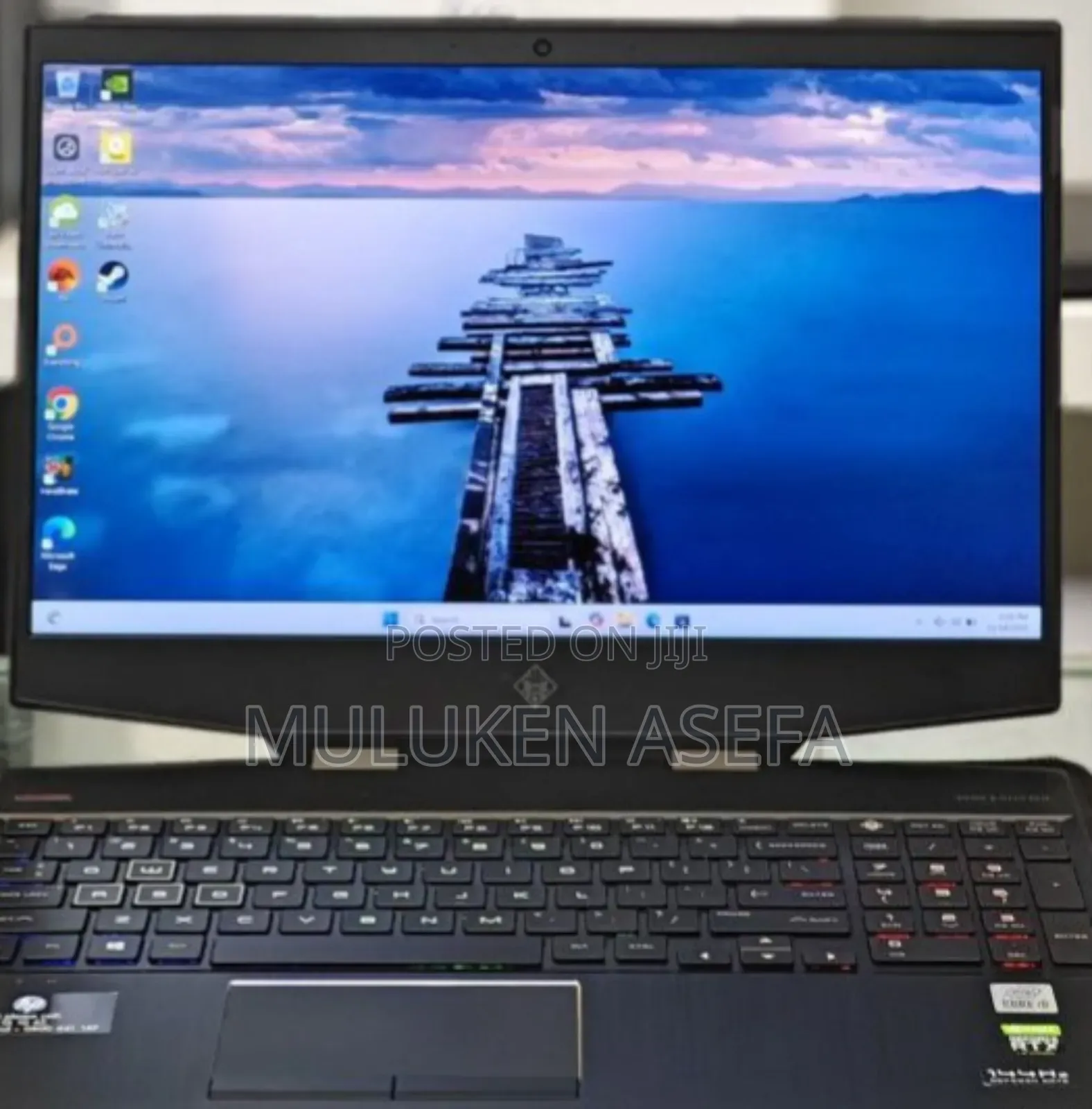 New Laptop HP Omen 15 16GB Intel Core I7 SSD 256GB