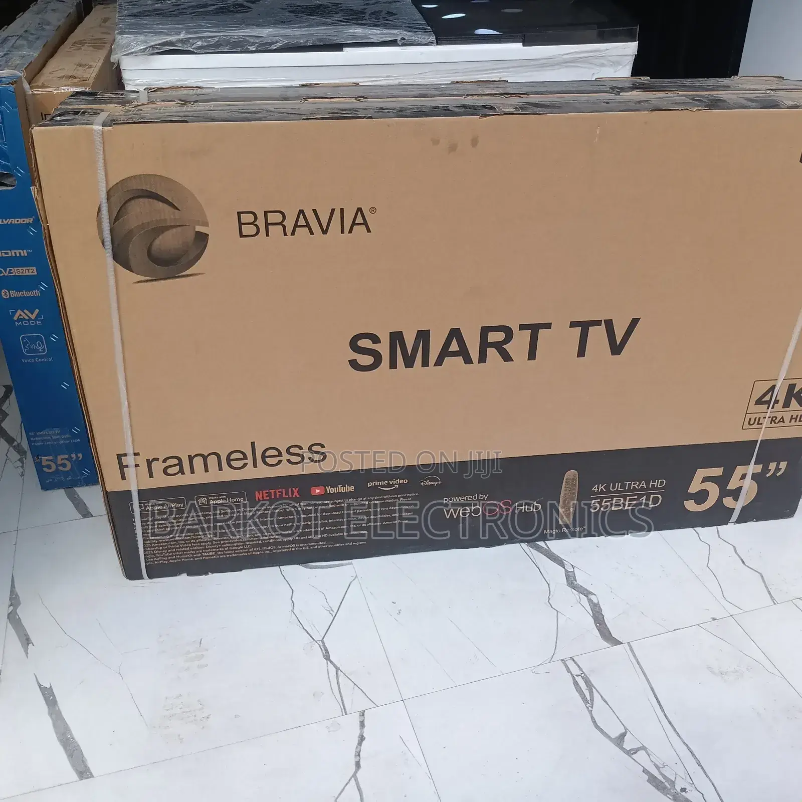 Bravia Smart Tv 55 Inch Andraid Framless 2025 Model New