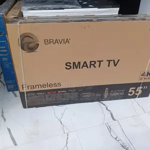 Bravia Smart Tv 55 Inch Andraid Framless 2025 Model New
