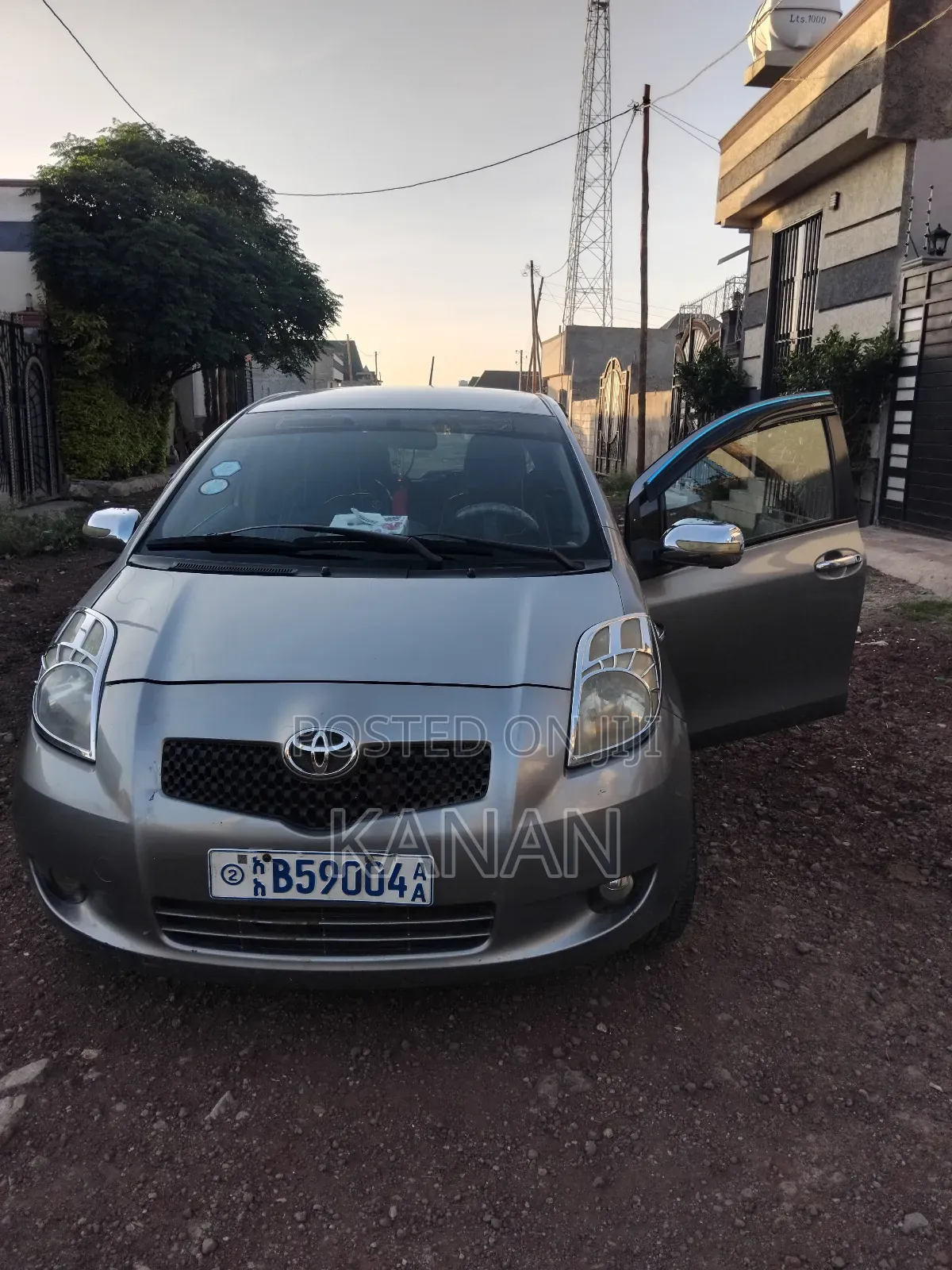 Toyota Yaris 2006 Gray