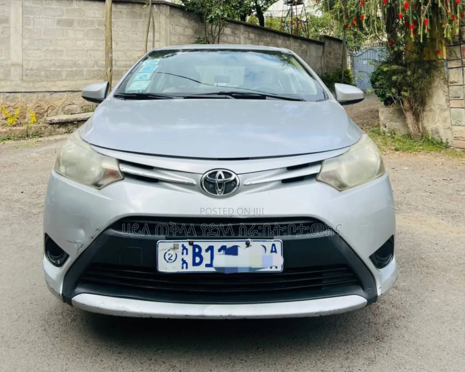 Toyota Yaris 2014 Off white