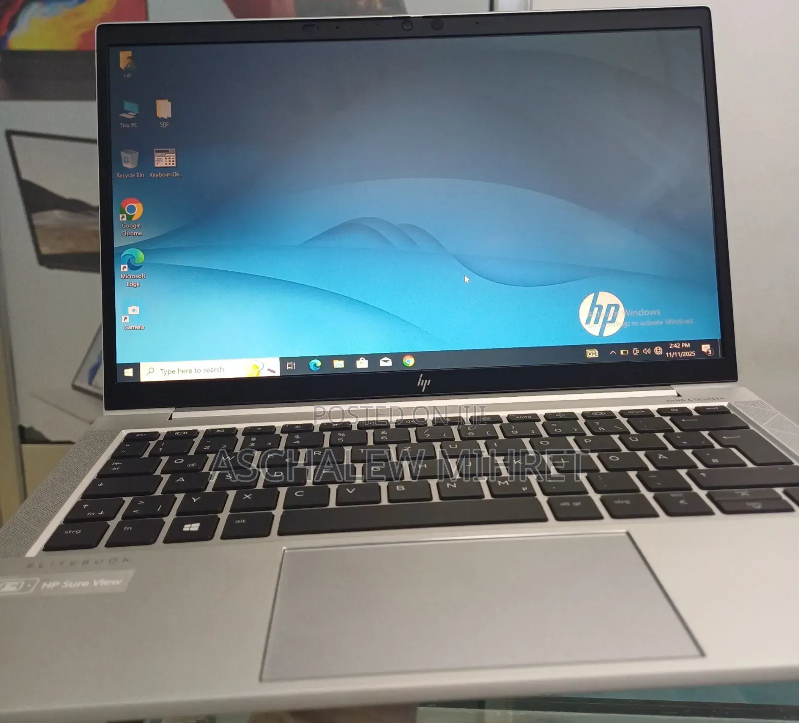 New Laptop HP EliteBook 835 G7 16GB AMD Ryzen 5 SSD 512GB