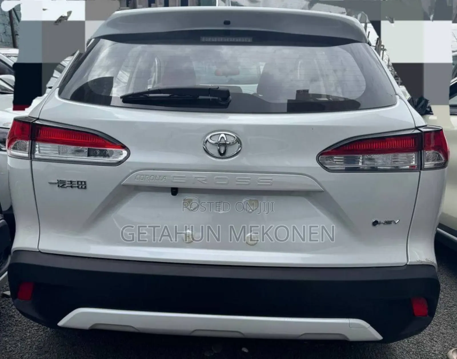 New Toyota Corolla Cross Hybrid 2025 White