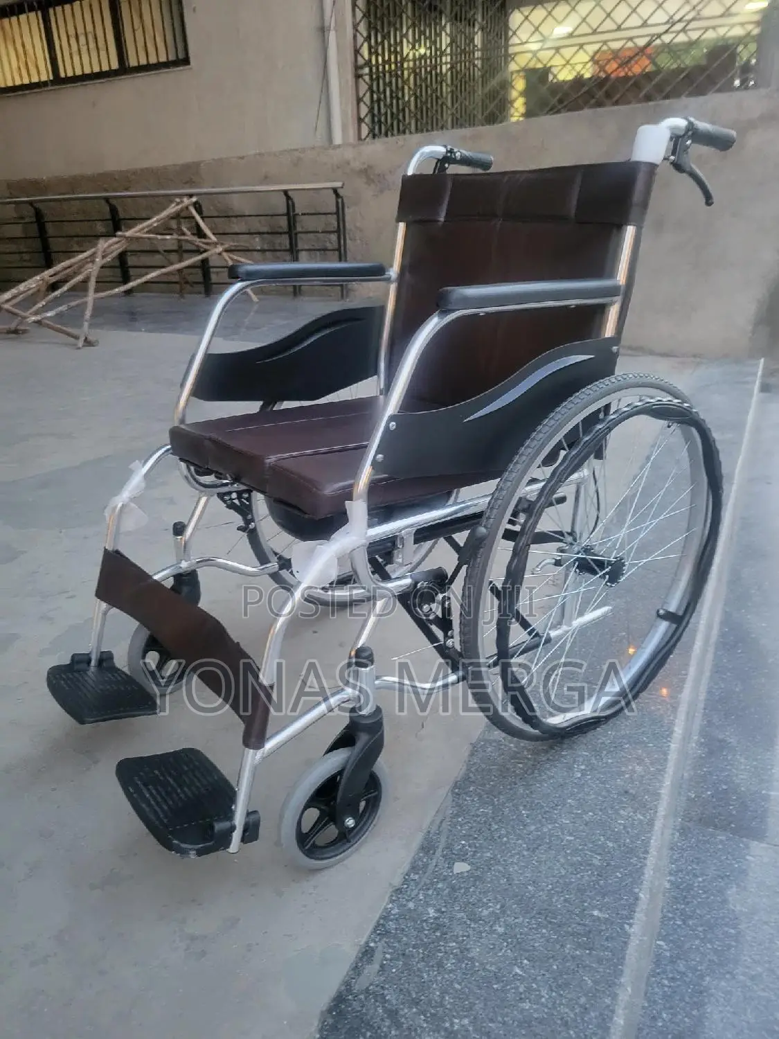 Commode Function Wheelchair杉啓wheels for Senior,Disabled,Injured(150kg)