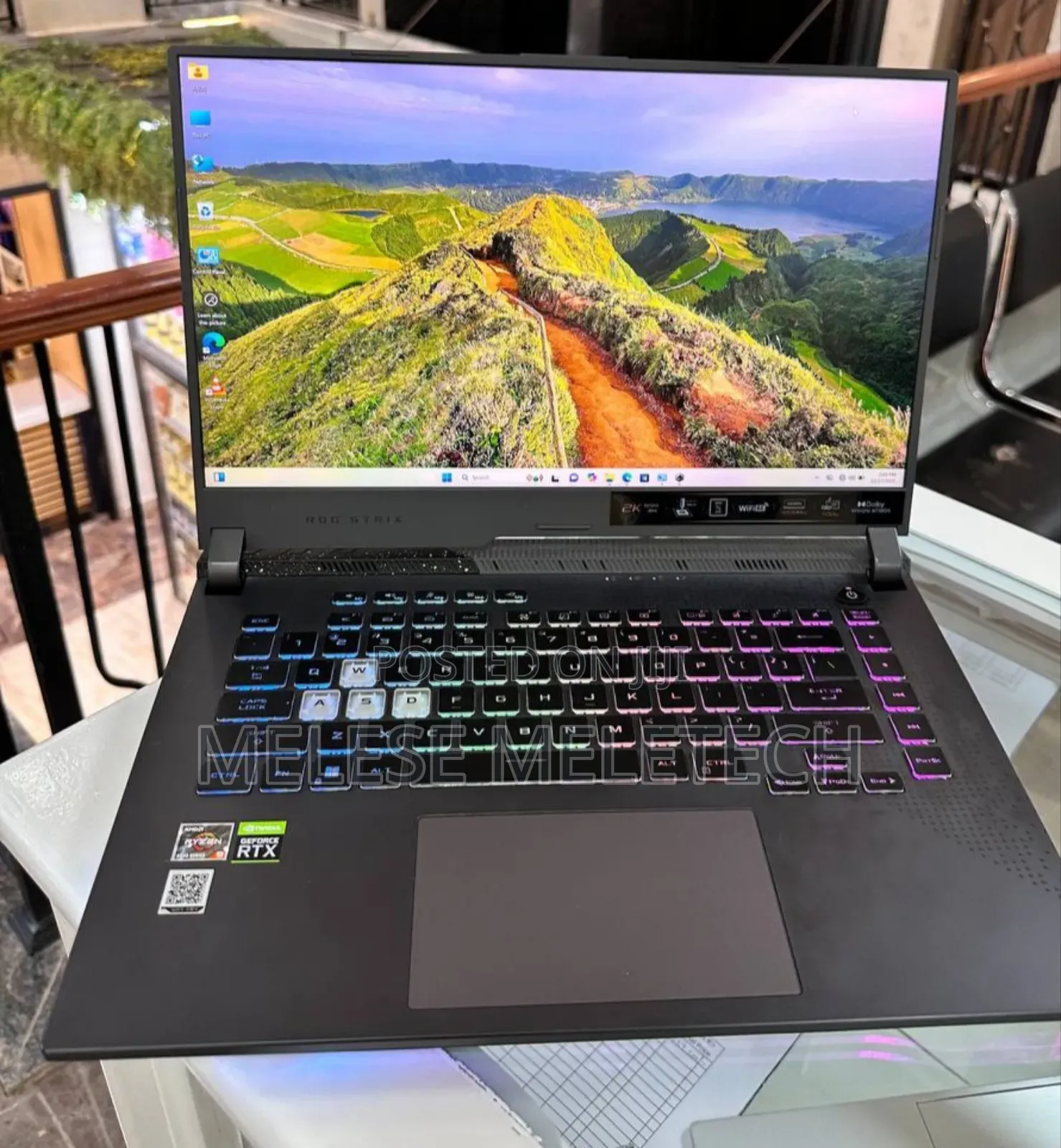 New Laptop Asus ROG Strix G16 G614 16GB Intel Core I7 SSD 512GB