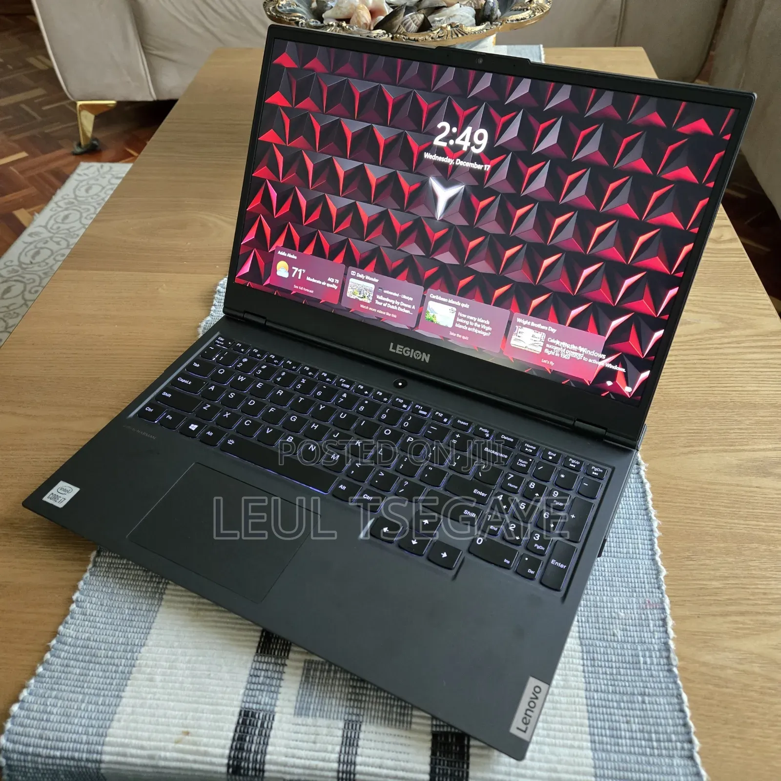 Laptop Lenovo Legion 5 16GB Intel Core I7 SSD 512GB