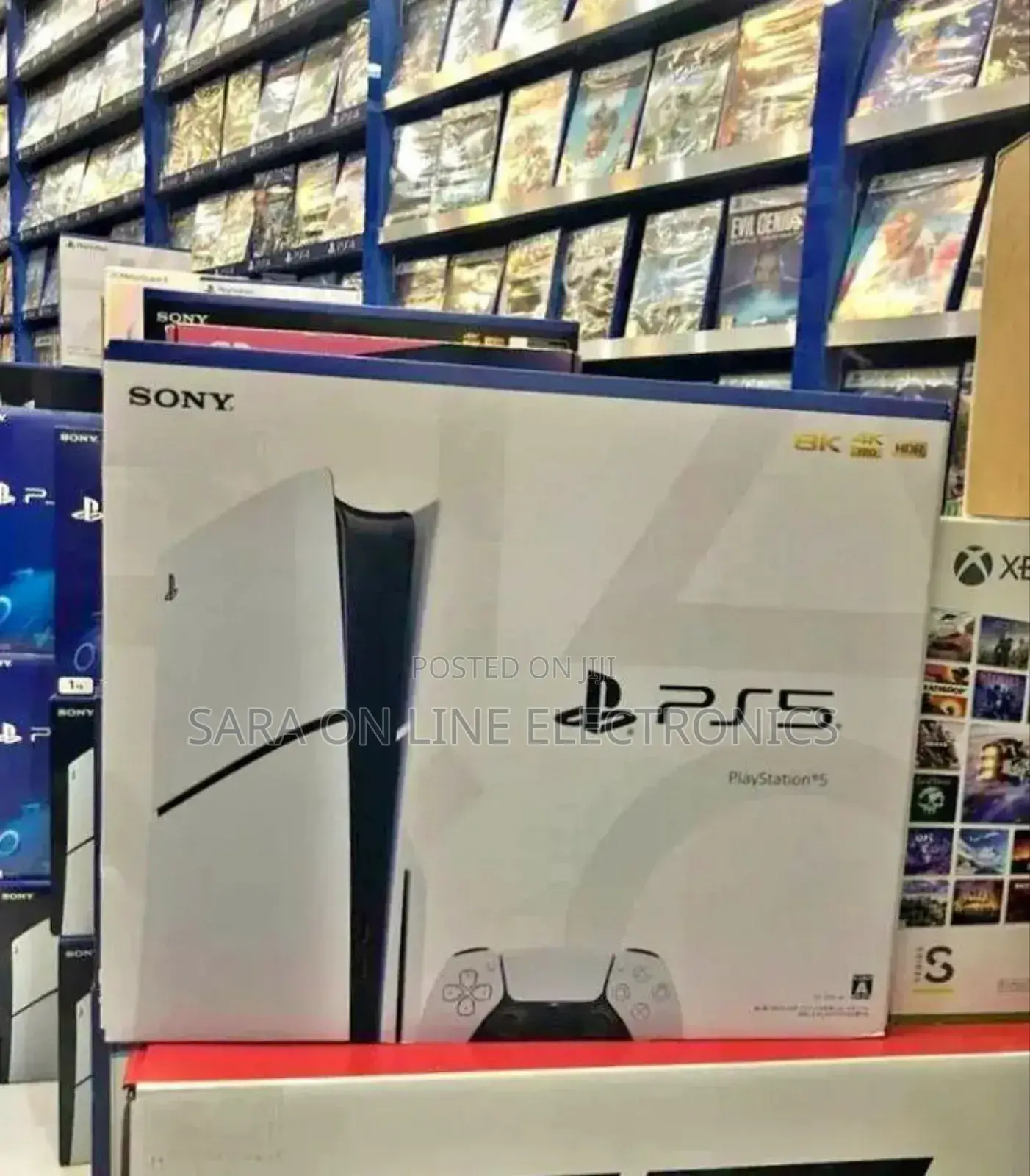 Sony Orignal Ps-5 Play Station 2year Real Warranty