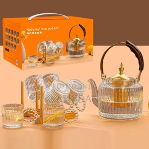 7set Tea Pot Complet የሻይ ኮምፕሌት