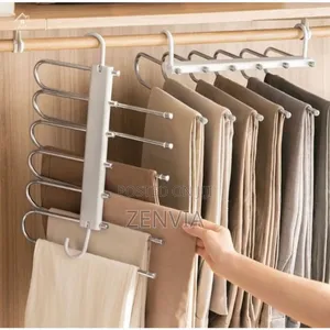 5 in 1 Trousers Hanger/ Free Delivery / የሱሪ ማስቀመጫ