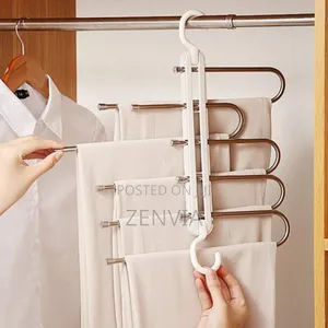 5 in 1 Trousers Hanger/ Free Delivery / የሱሪ ማስቀመጫ