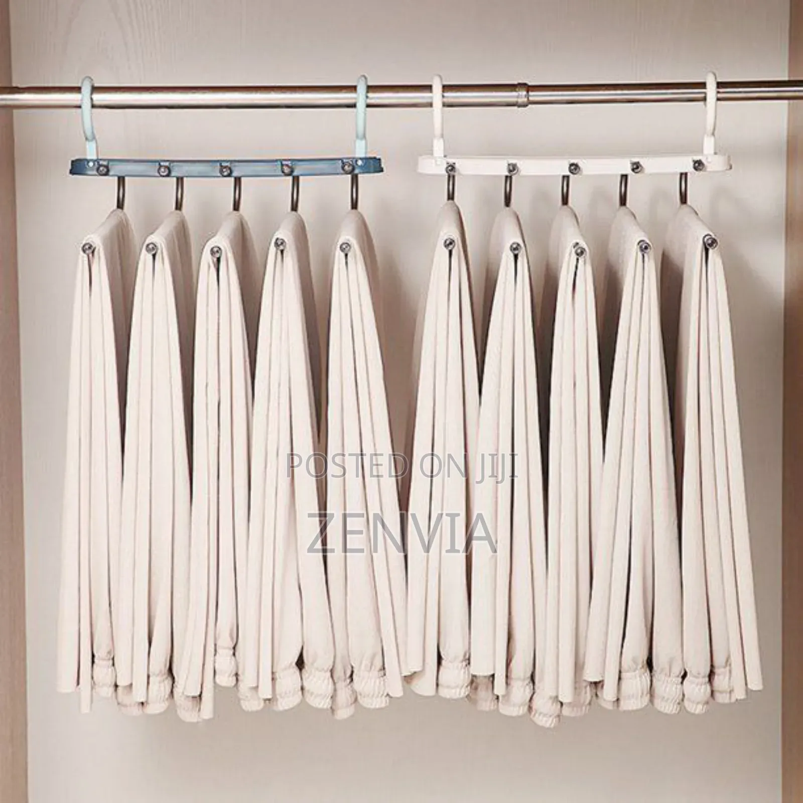 5 in 1 Trousers Hanger/ Free Delivery / የሱሪ ማስቀመጫ