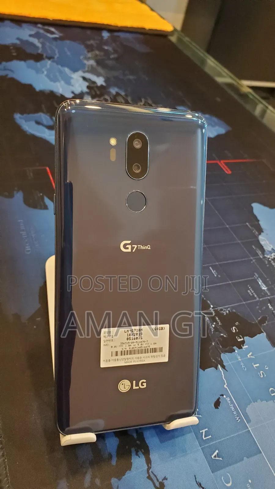 New LG G7 ThinQ 64 GB Black