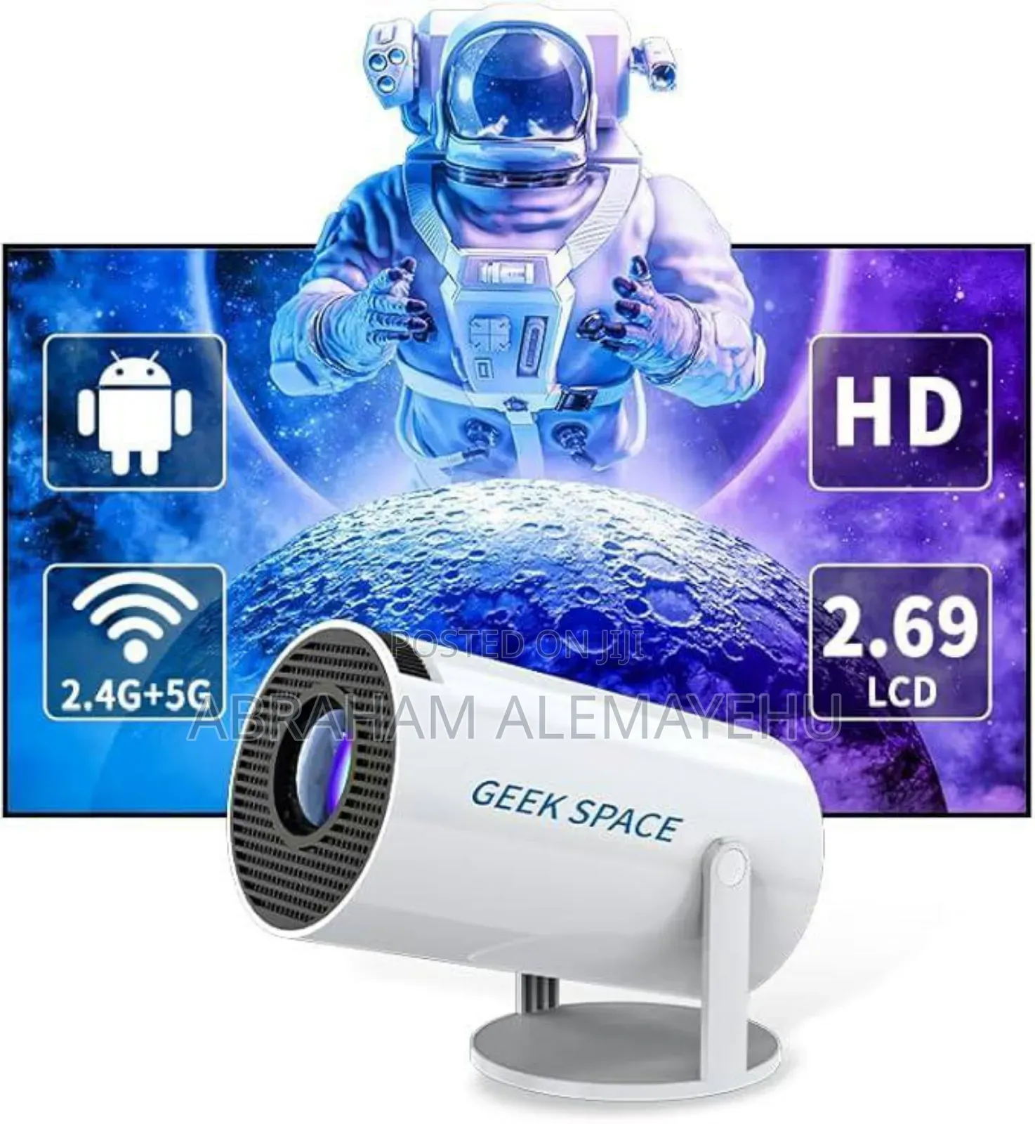 Geek Space Projector - አዲስ ዕቃ | Hy300