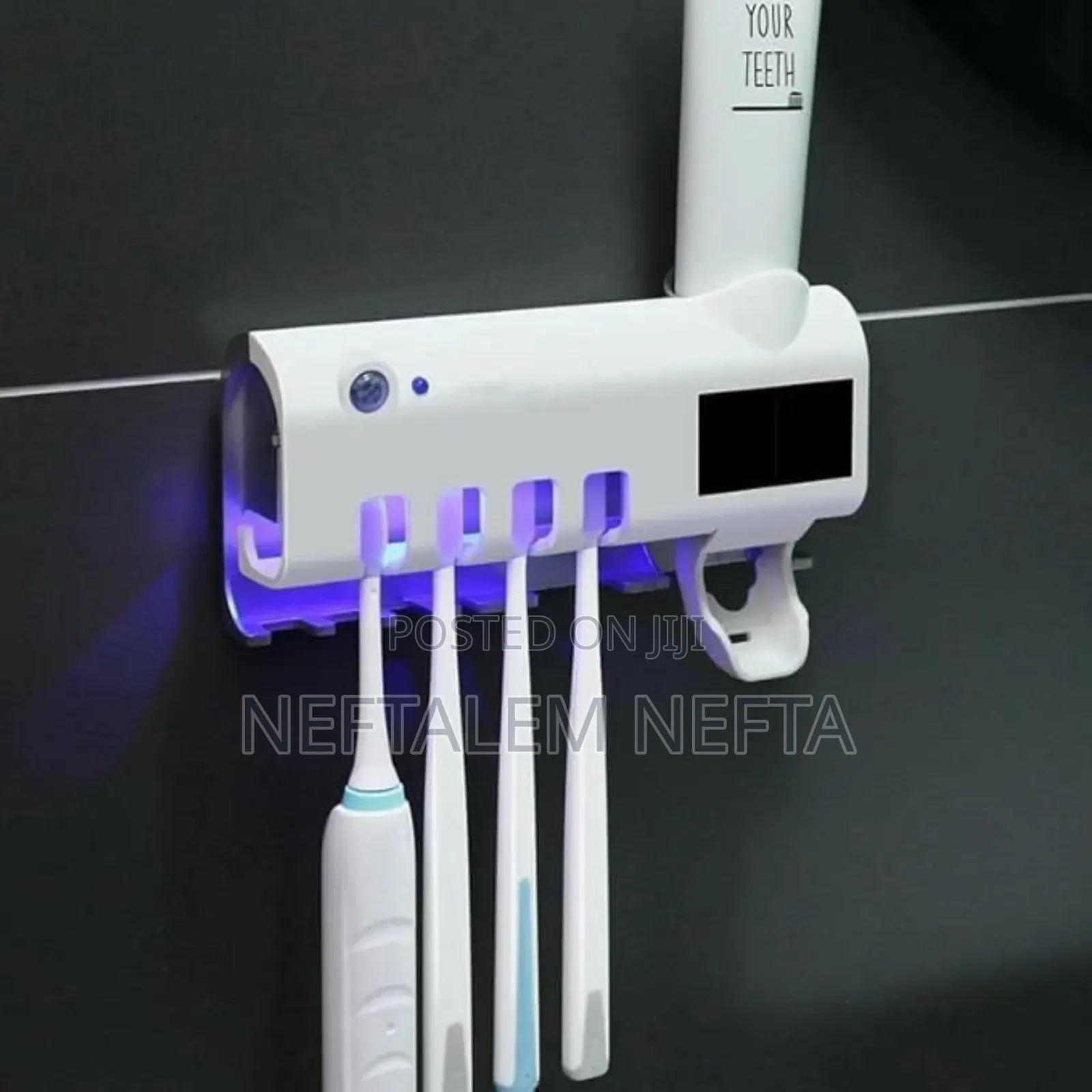 Multi Functional Toothbrush Sterilizer Dispenser