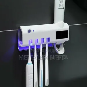 Multi Functional Toothbrush Sterilizer Dispenser