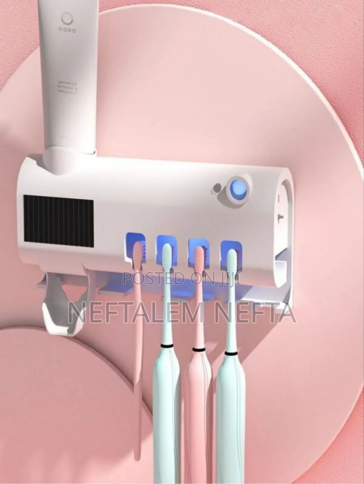 Multi Functional Toothbrush Sterilizer Dispenser