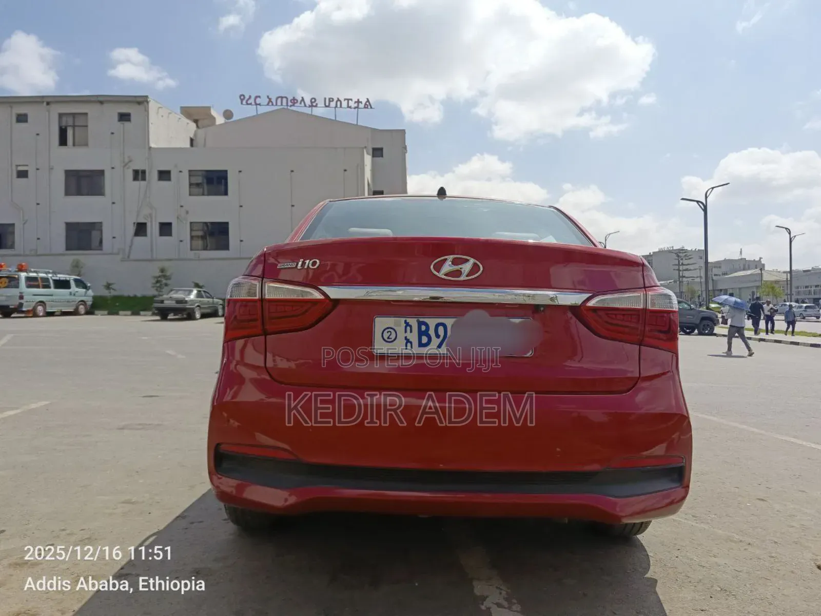 Hyundai I10 2020 Red