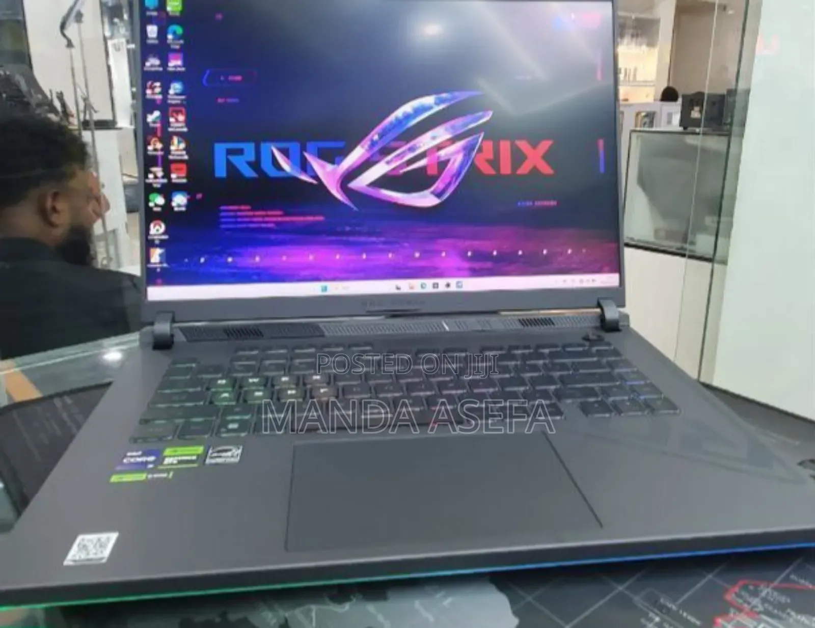 New Laptop Asus ROG Strix G16 G614 16GB Intel Core I9 SSD 1T