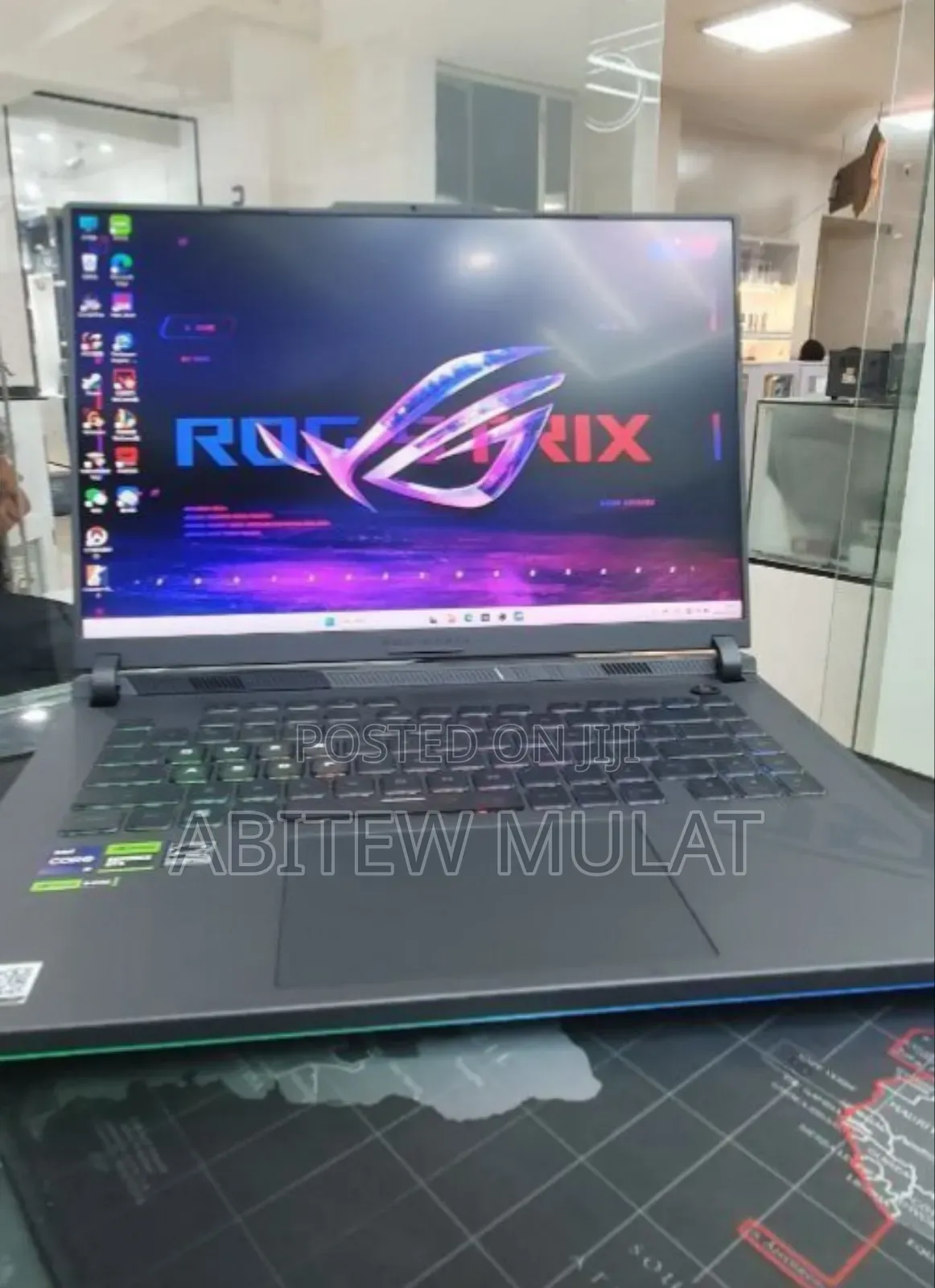 New Laptop Asus ROG Strix G16 G614 16GB Intel Core I9 SSD 1T