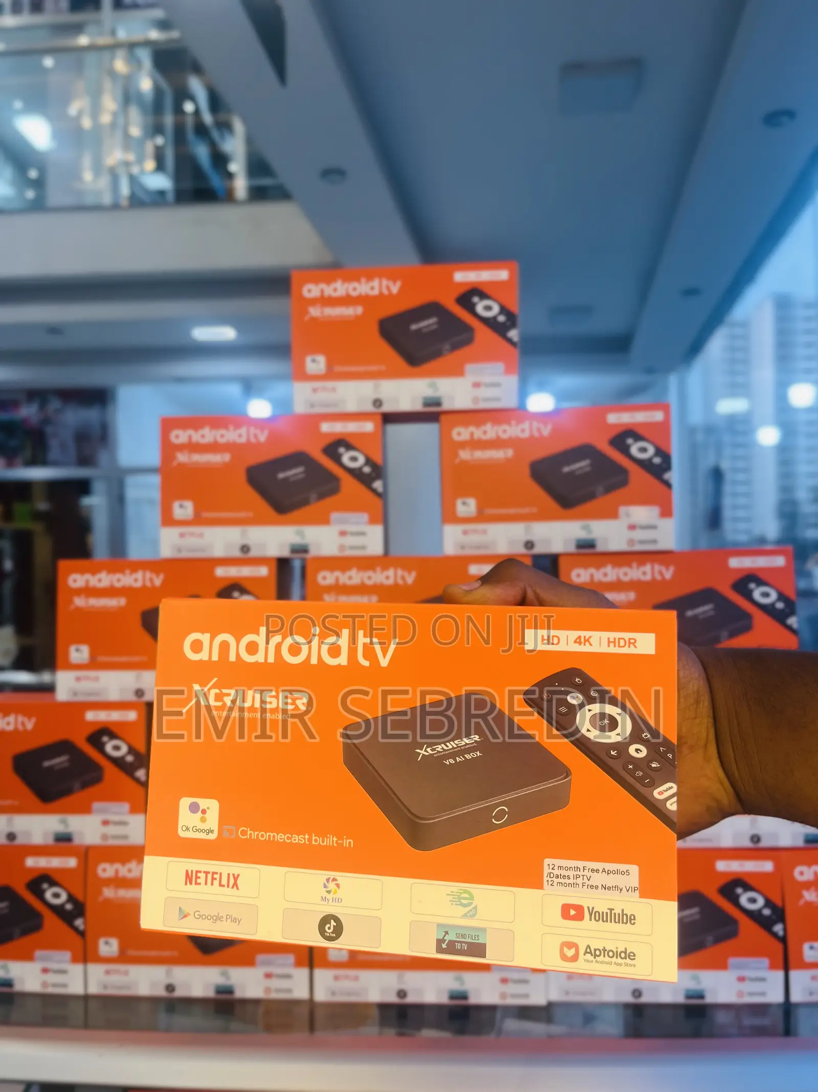 X-Crusier V8 Ai Box 256 Gb Tv Smart Box