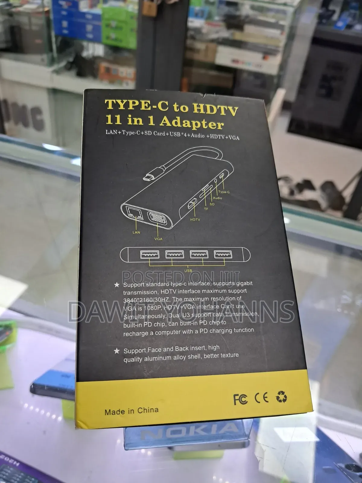 Type C to HDTV 11 in 1