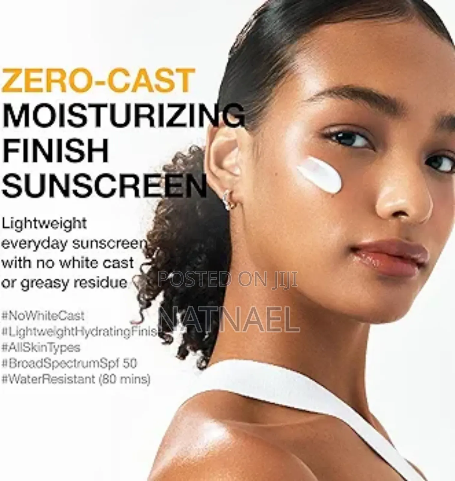 Anua Zero-Cast Moisturizing Finish Sunscreen