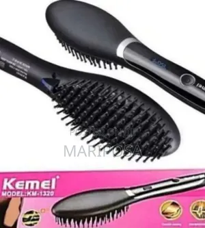 Photo - Kemei Hair Straightening Brush