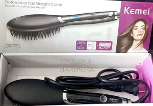Kemei Hair Straightening Brush