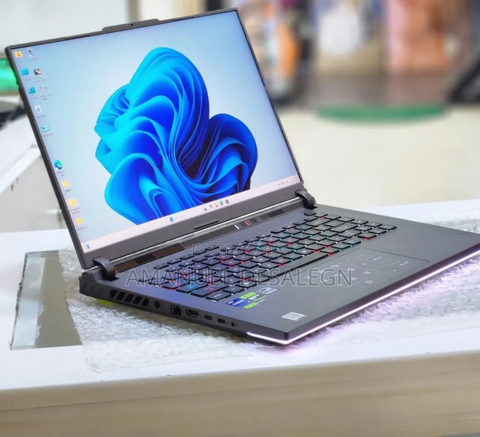 New Laptop Asus ROG Strix G16 G614 16GB Intel Core I9 SSD 1T