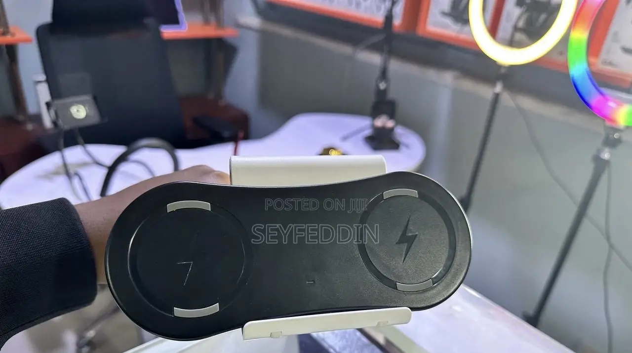 Fast Wireless Charger ( 2 in 1 )