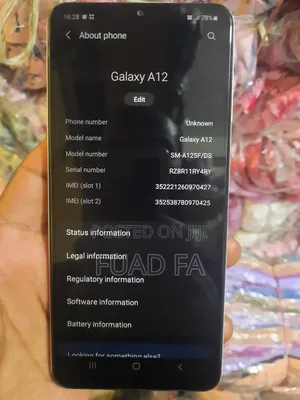 Photo - Samsung Galaxy A12 64 GB White