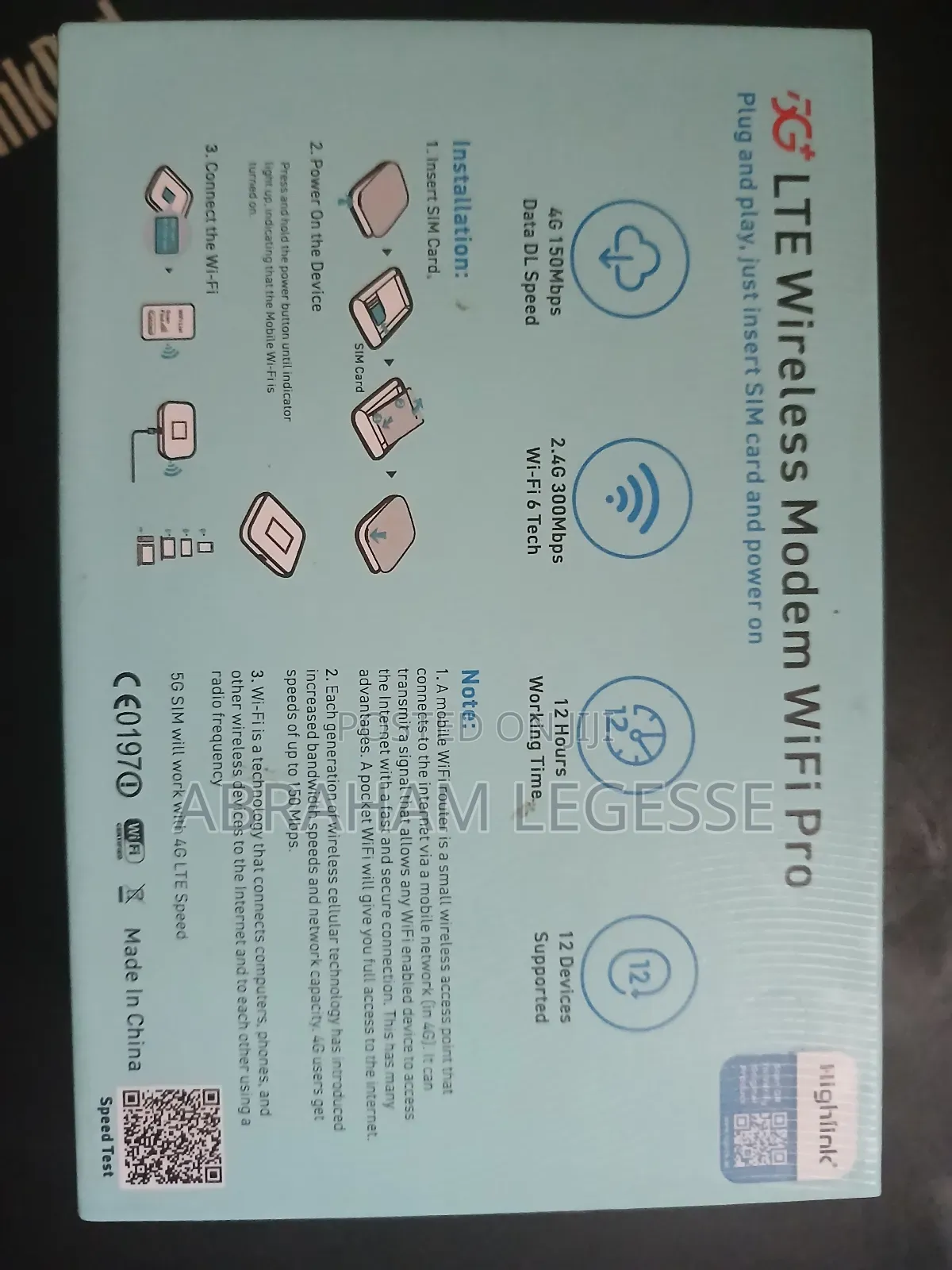 Highlink Lte Wireless Modem