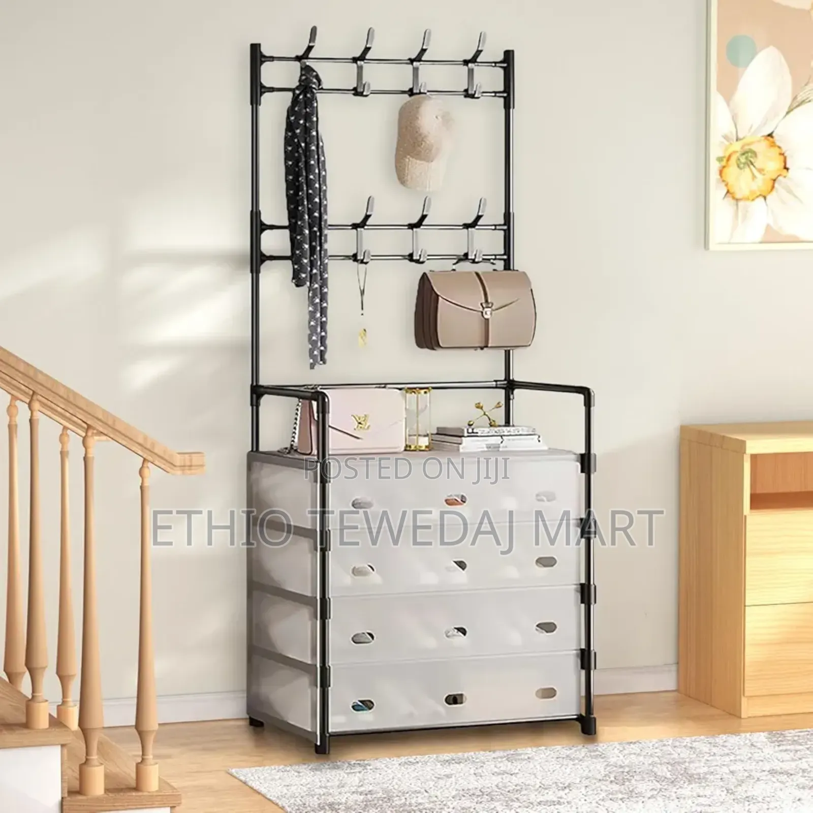 Multifunctional Shoe And Hat Rack