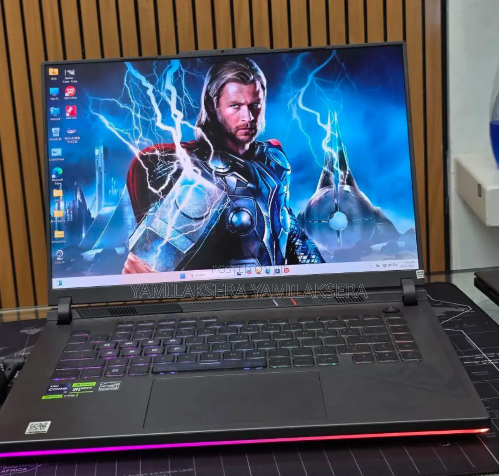 New Laptop Asus ROG Strix G16 G614 16GB Intel Core I9 SSD 1T