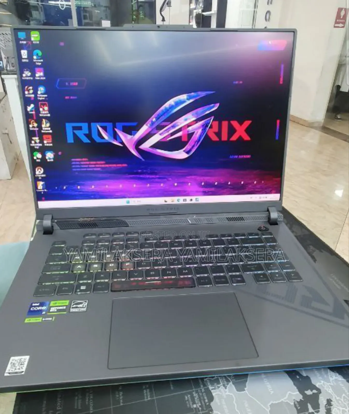New Laptop Asus ROG Strix G16 G614 16GB Intel Core I9 SSD 1T