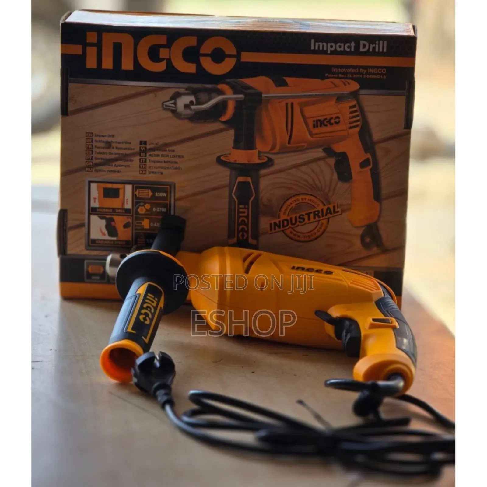 High-Speed 2700 RPM Impact Drill by Ingco -