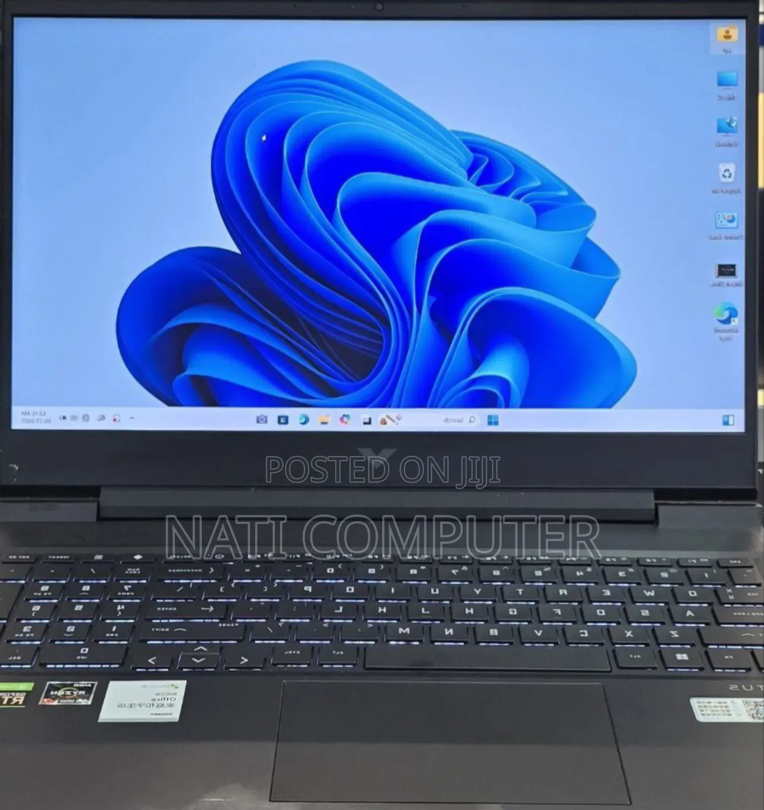 New Laptop HP Victus 16 16GB Intel Core I7 SSD 1T