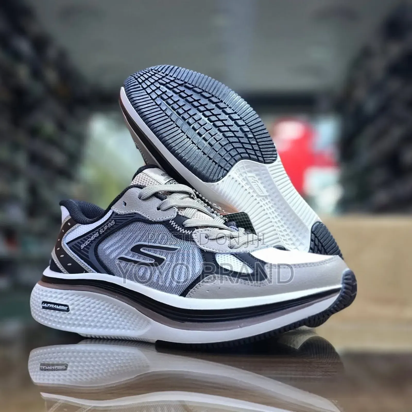 New Skechers Slio-Ins Go Run Fashion Sneaker Shoes