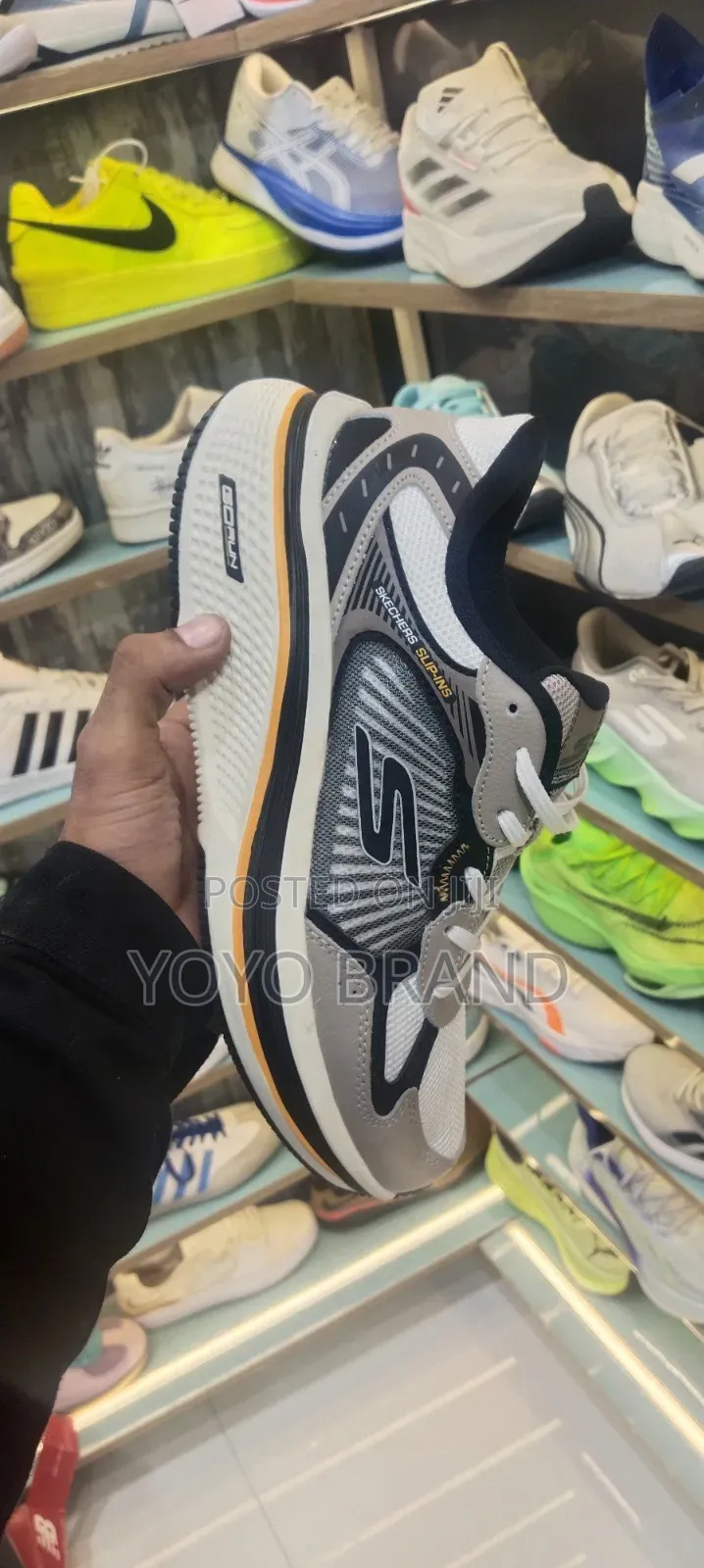 New Skechers Slio-Ins Go Run Fashion Sneaker Shoes